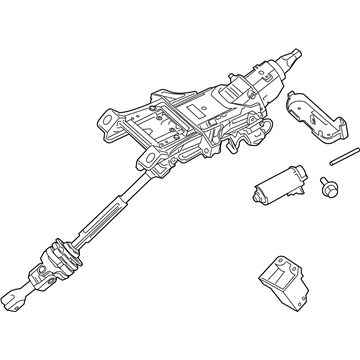 Рулевая колонка Ford F2GZ3C529AE цена, от 100.11 USD