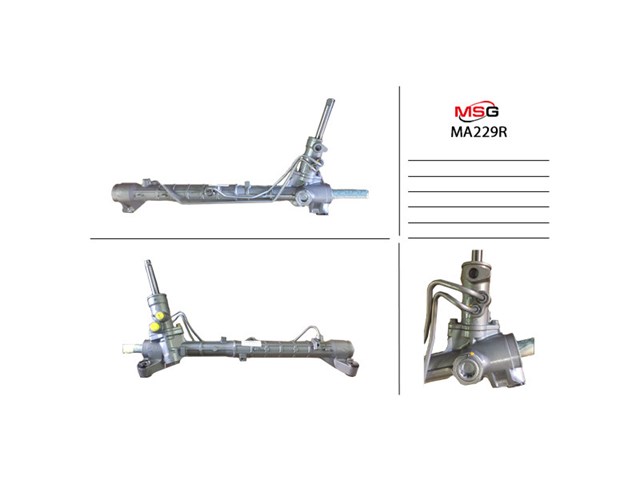 Рулевая рейка MA227R MSG Rebuilding