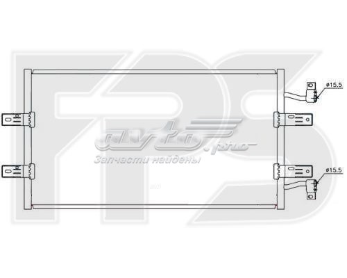 Конденсатор кондиционера FPS FP52K266 цена, от 68.66 USD