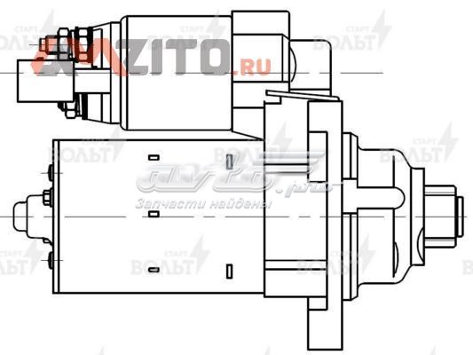 Стартер LST1803 STARTVOLT