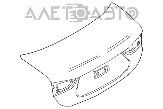 Tampa de porta-malas para Mazda 6 (GJ, GL)