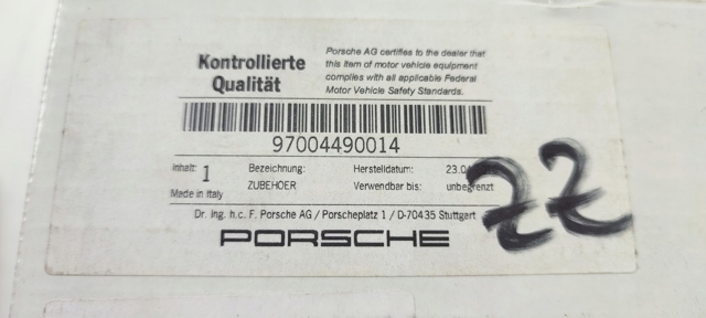  97004490014 Porsche