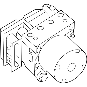 476606MM0B Nissan/Infiniti Блок ABS гидравлический