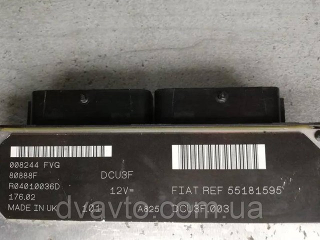 ЭБУ двигателем Fiat/Alfa/Lancia 55181595 цена, от 11.52 USD