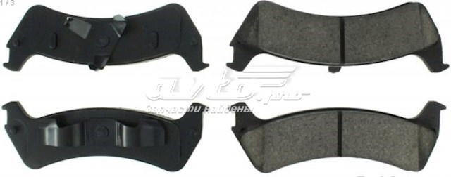 Колодки дисковые  Centric Parts 10206670 цена, от 25.15 USD