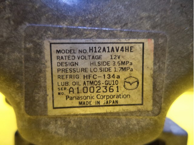  H12A1AV4HE Mazda