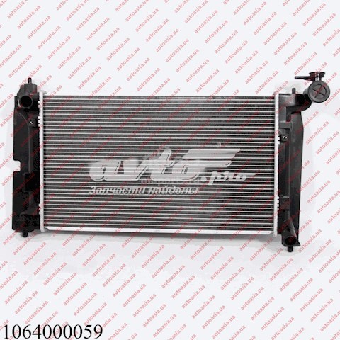 1064000059 Geely radiador de esfriamento de motor