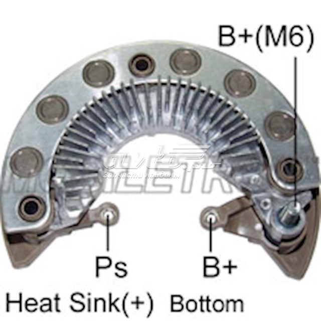 Eixo de diodos do gerador para Mazda CX-9 (TB)