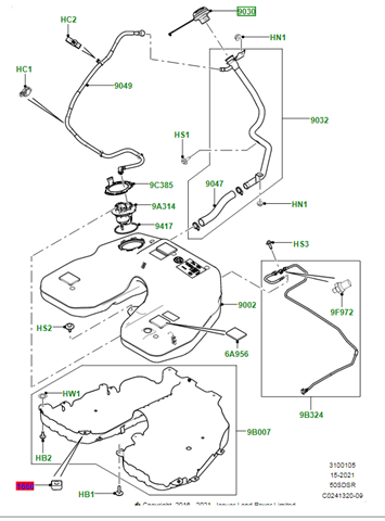 Купить LR092779 Land Rover 