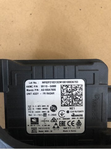  Hyundai/Kia 99110G1000 цена, от 152.03 USD