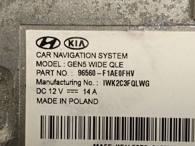  Hyundai/Kia 96560F1AE0FHV цена, от 518.67 USD