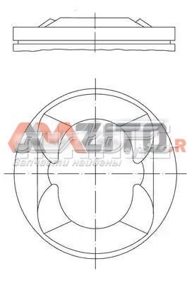 Купить 081PI00110000 Mahle Original Поршень на 1 цилиндр