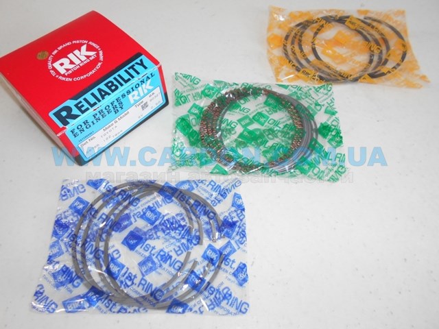 Купить 28785050 Riken Кольца поршневые комплект на мотор, 2-й ремонт (+0,50)