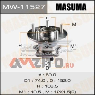MW11527 Masuma ступица задняя правая