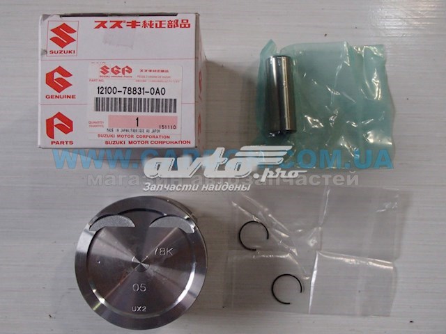 Поршень без колец SUZUKI 12100788310A0