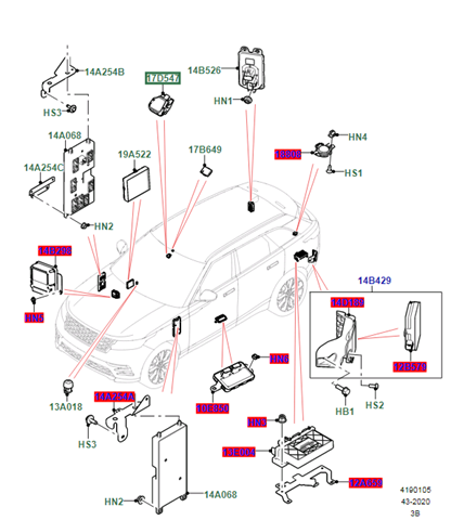 LR112878 Land Rover 