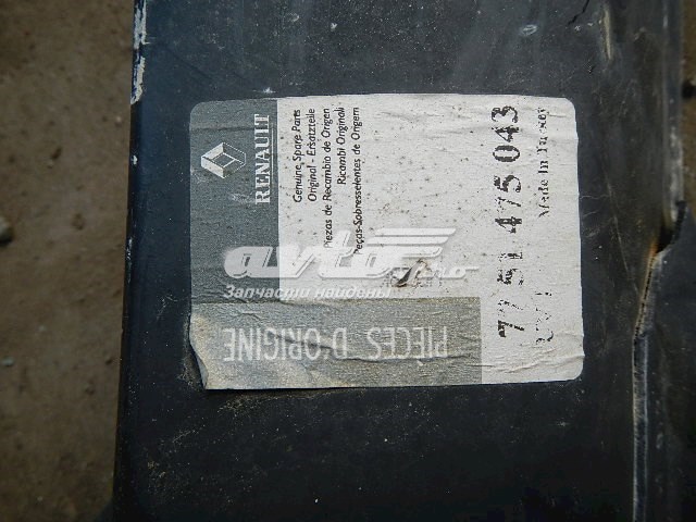Левый внешний порог на Renault Megane II LM0, LM1