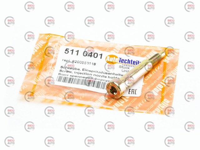 Tornillo, soporte inyector 5110401 AUTOTECHTEILE
