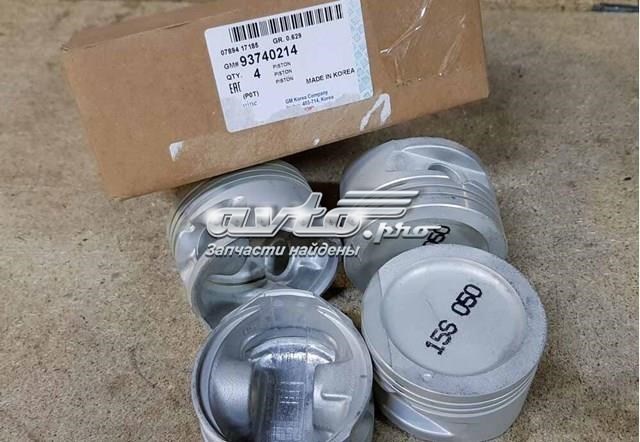P93740214S Поршень с пальцем без колец, 2-й ремонт (+0,50) PMC P93740214S