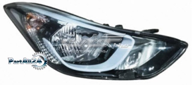 Правая фара 40C1105E Polcar