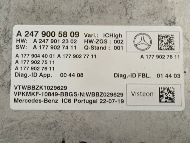  A2479005809 Mercedes