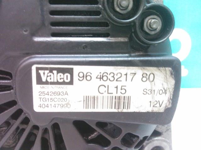 Автомобильный генератор VALEO 9646321780 цена, от 63.34 USD
