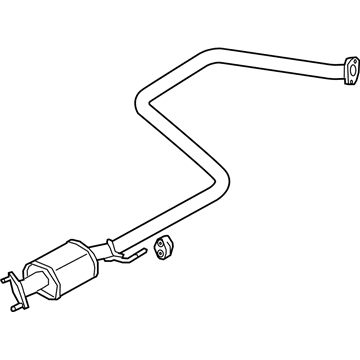 28650G5120 Hyundai/Kia Глушитель центральный