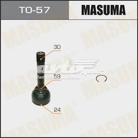 ШРУС наружный передний Masuma TO57