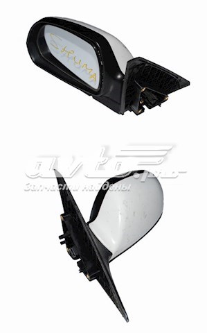 0K2S169180XX Hyundai/Kia espelho de retrovisão esquerdo