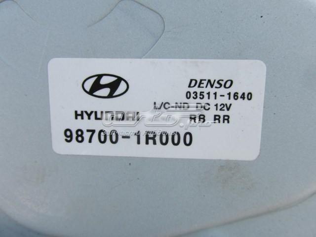 Купить 987001R000 Hyundai/Kia Мотор стеклоочистителя заднего стекла