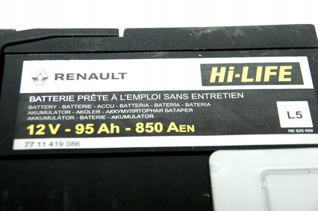 Акумуляторна батарея, АКБ 7711419086 RENAULT