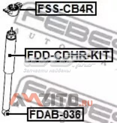 FDD-CDHR-KIT Febest pára-choque (grade de proteção de amortecedor traseiro + bota de proteção)