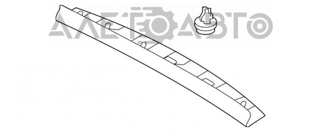 94310SJ000VH Subaru Обшивка-облицовка крышки багажника
