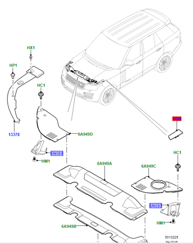 LR041470 Land Rover 