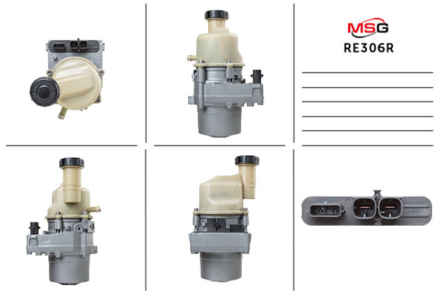 491102845R RENAULT Bomba de dirección original y equivalente