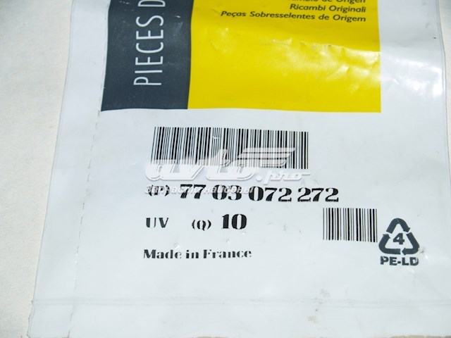 Guía de portaventanas eléctricos 7703072272 RENAULT