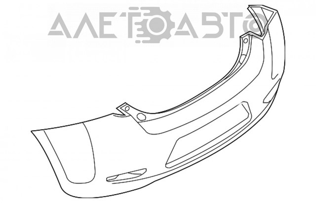 Бампер задний FPS FP5034950 цена, от 241.81 USD
