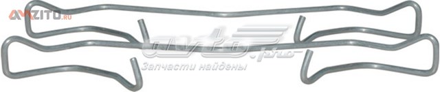 1163651210 JP Group Комплект пружинок крепления дисковых передних колодок