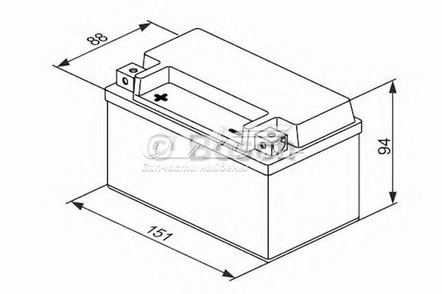 Купить Аккумулятор Bosch 6 А/ч (0092M60070)