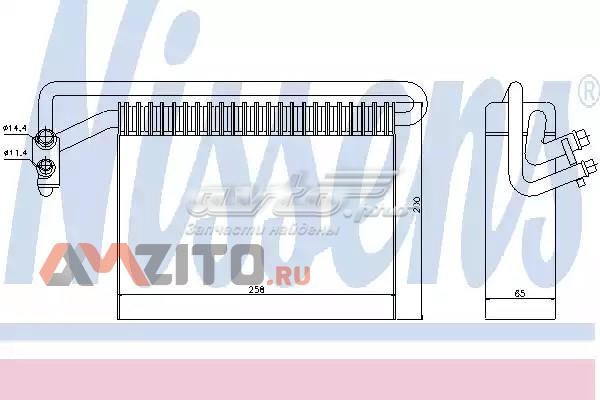 Випарник 92177 NISSENS