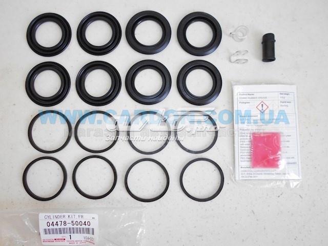 0447850040 Toyota kit de reparação de suporte do freio dianteiro