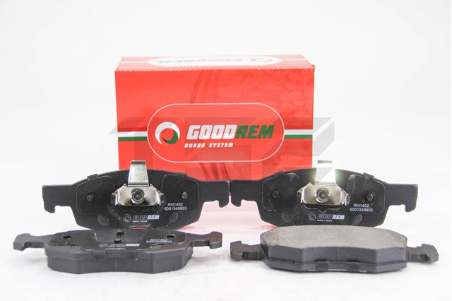 Колодки тормозные передние дисковые GOODREM RM1402