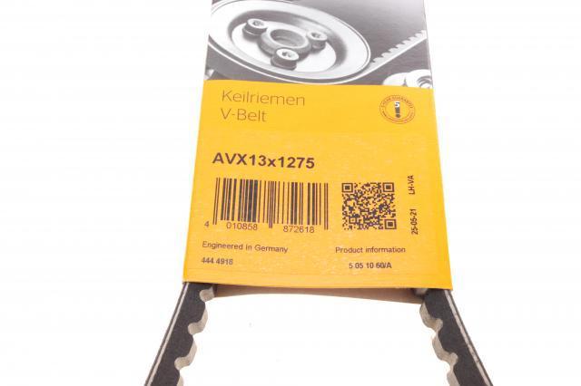 Ремень генератора AVX13X1275 Continental/Siemens