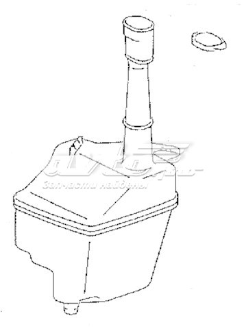 8531526072 Toyota tanque de fluido para lavador de vidro