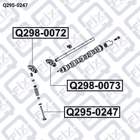 Клапан впускной Q-fix Q2950247