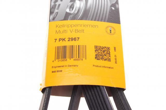 Ремень генератора 7PK2967 Continental/Siemens