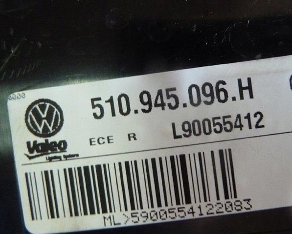 Стоп задний VAG 510945096H