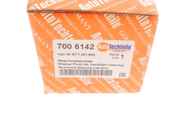Форсунка омывателя фары передней Autotechteile 7006142 цена, от 27.85 USD
