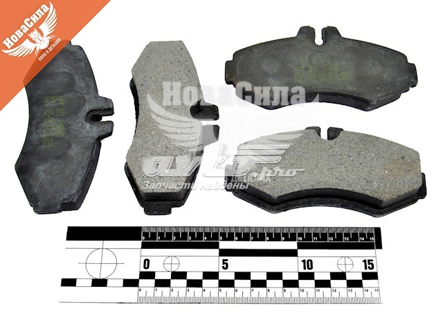 Колодки тормозные передние дисковые STANDARD AS022