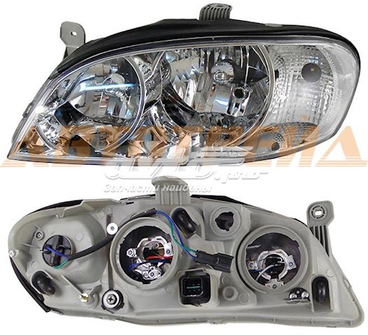 Фара левая KIA Shuma II хэтчбек (FB) (2001 - 2004) цена, от 79.59 USD